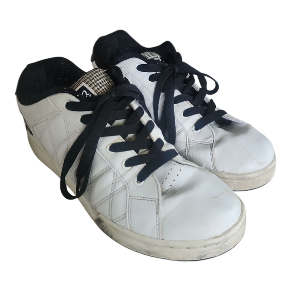 Fox Racing White Skate Sneakers Men’s 9.5 | BMX Moto Streetwear Shoes - Picture 3 of 8